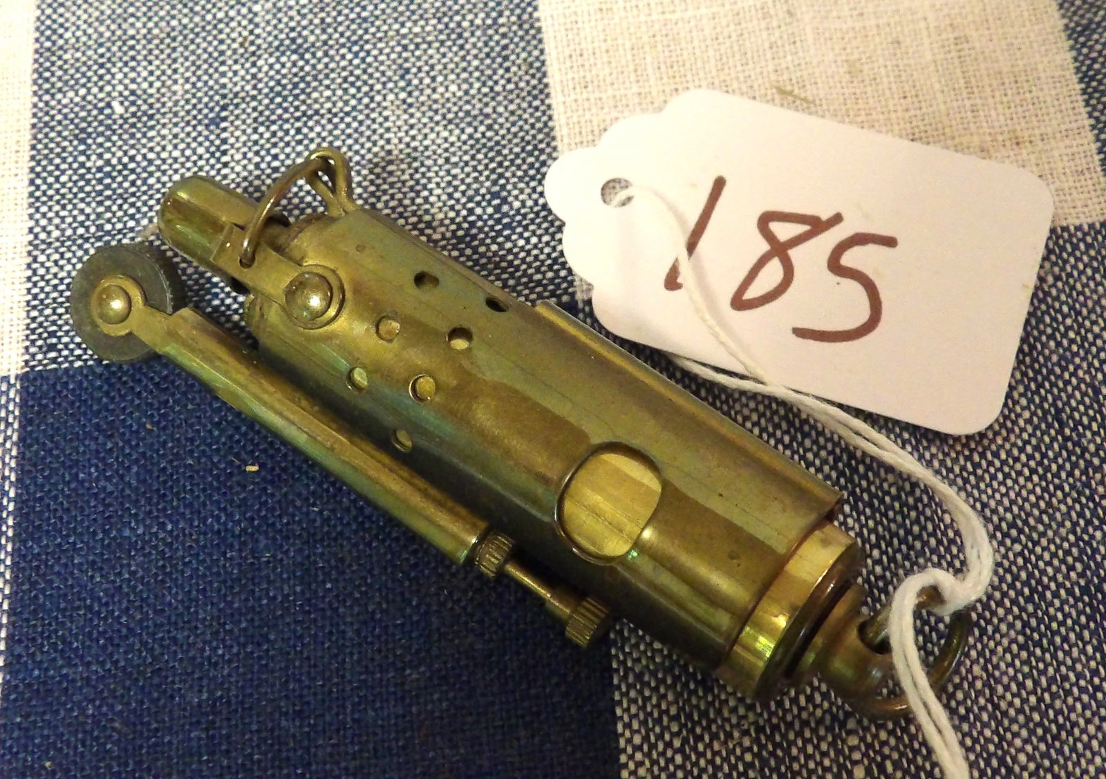Brookstone Brass Trench Lighter (1 of 2)