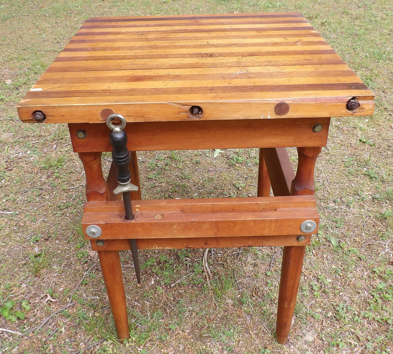 Butcher's Block w/ Knife Sharpener (1 of 2)
