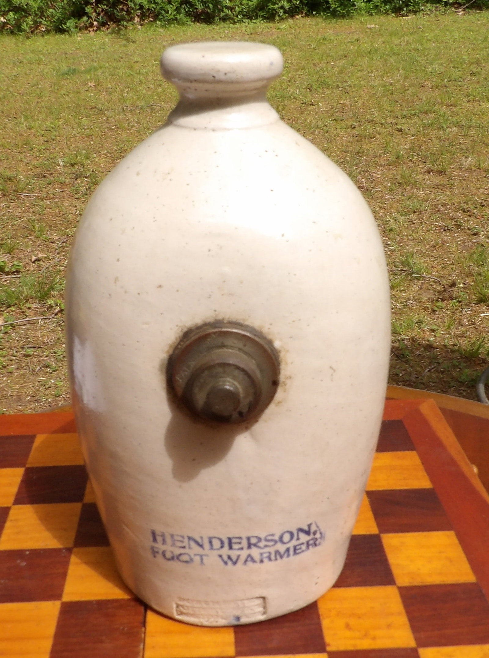 Henderson Stoneware Foot Warmer (1 of 1)