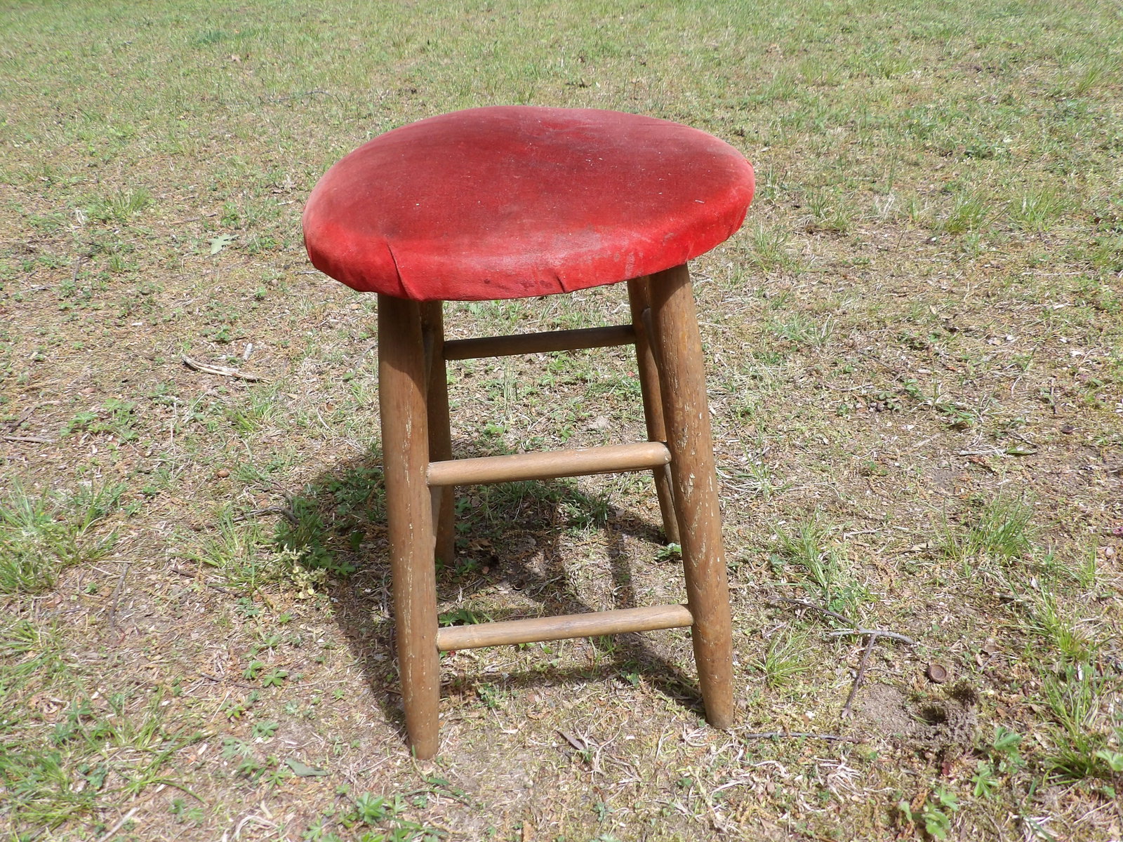 Vintage Wooden Stool (1 of 1)
