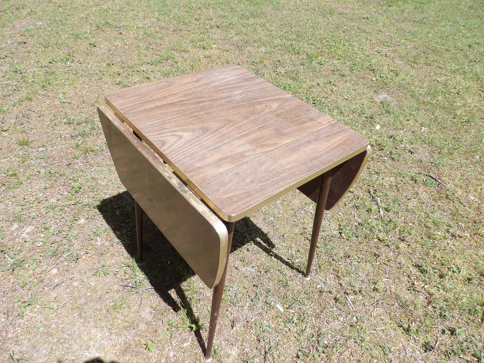 MCM Drop Leaf Dining Table - 2