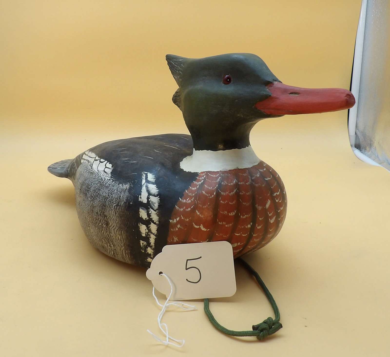 "Drake Maganzer" Metzger Wood Duck Decoy (1 of 6)
