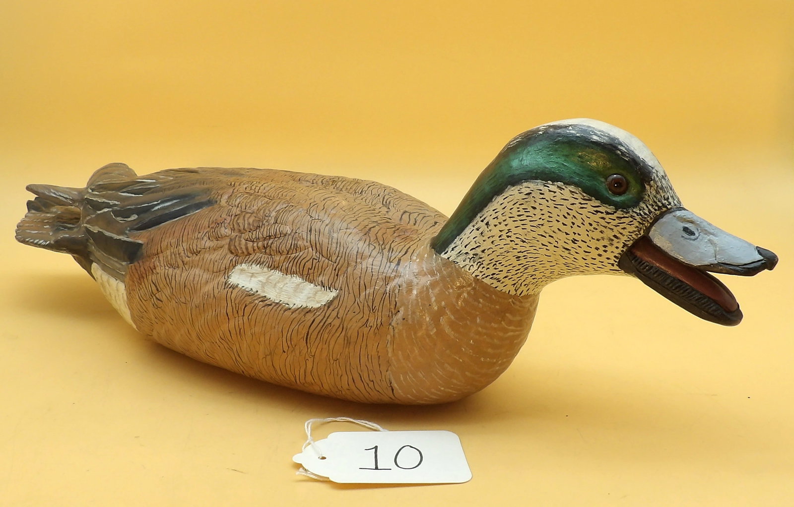 "Widgeon Drake" Metzger Wood Duck Decoy (1 of 5)