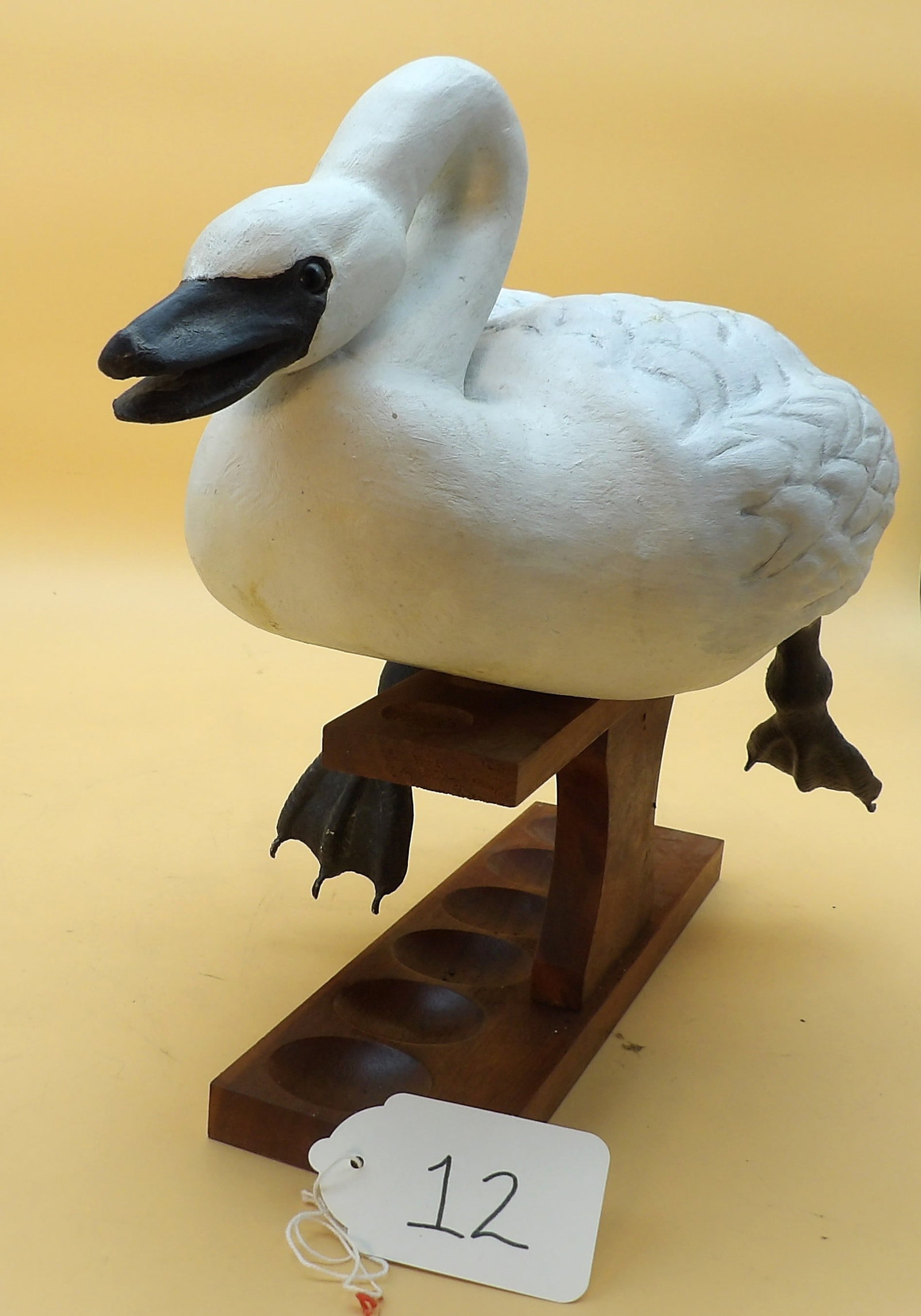"Swan" Metzger Wood Decoy Carving