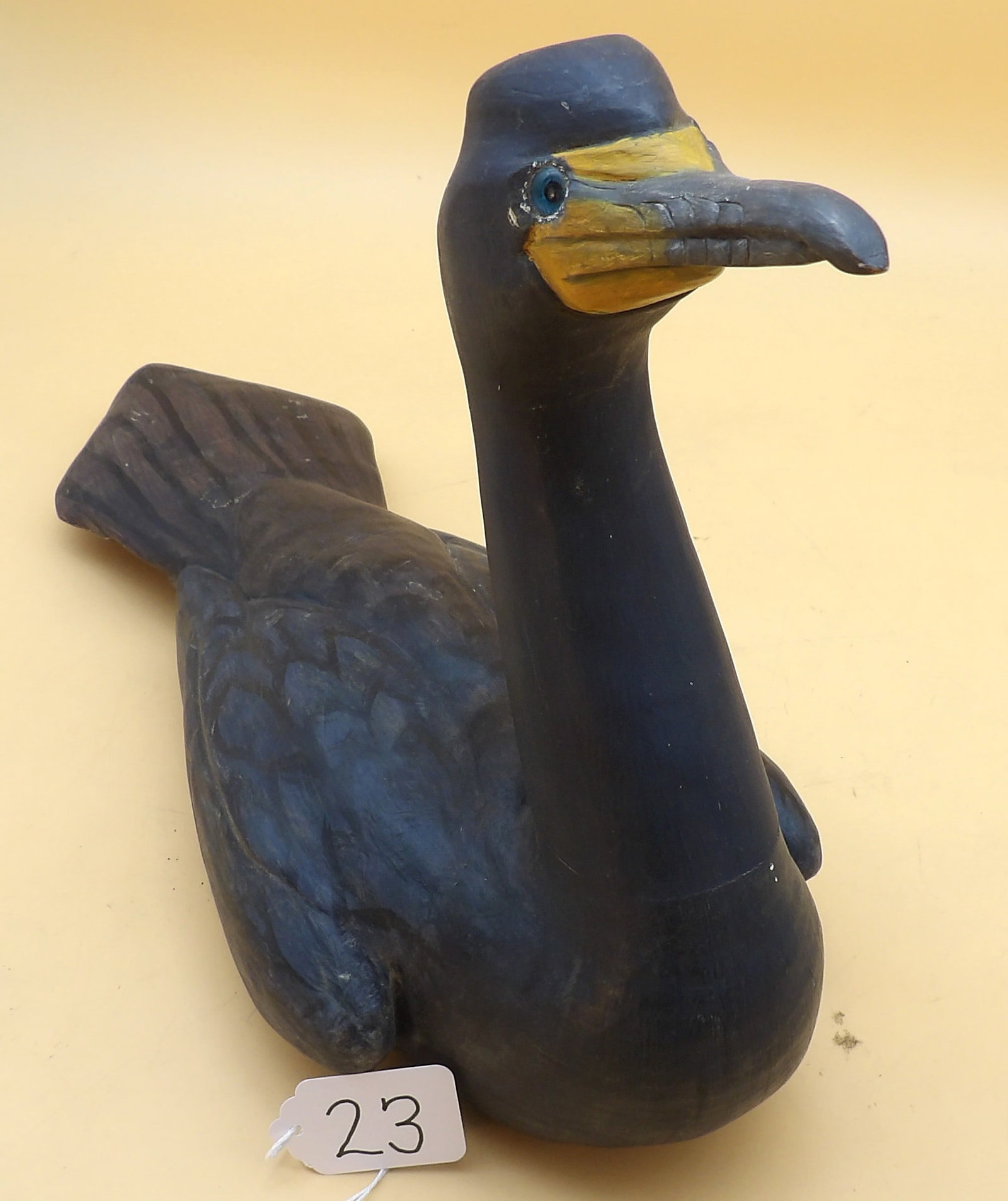 "Cormarant" Metzger Wood Duck Decoy (1 of 3)