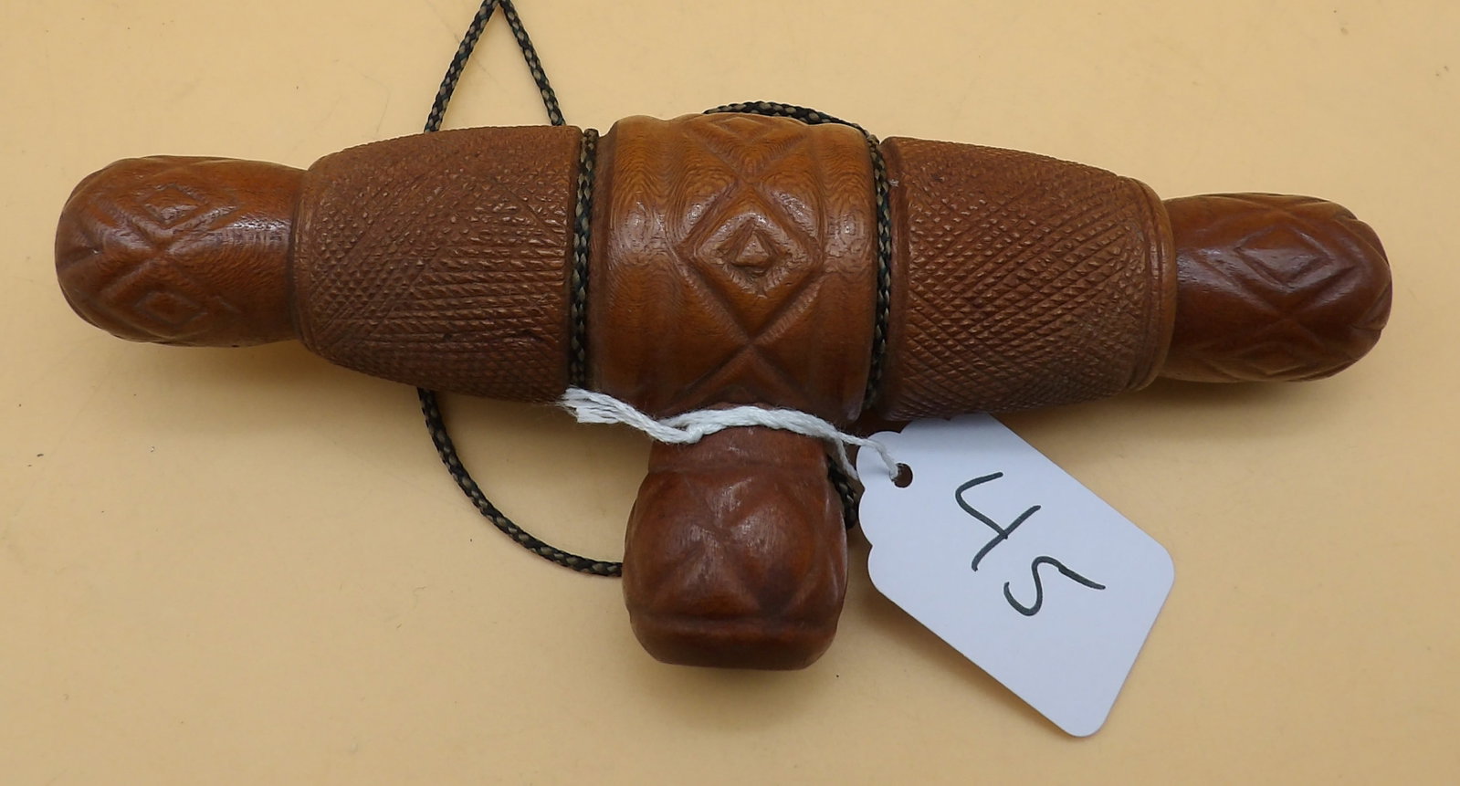 Reelfoot-style Wood Carved Duck Call (1 of 2)