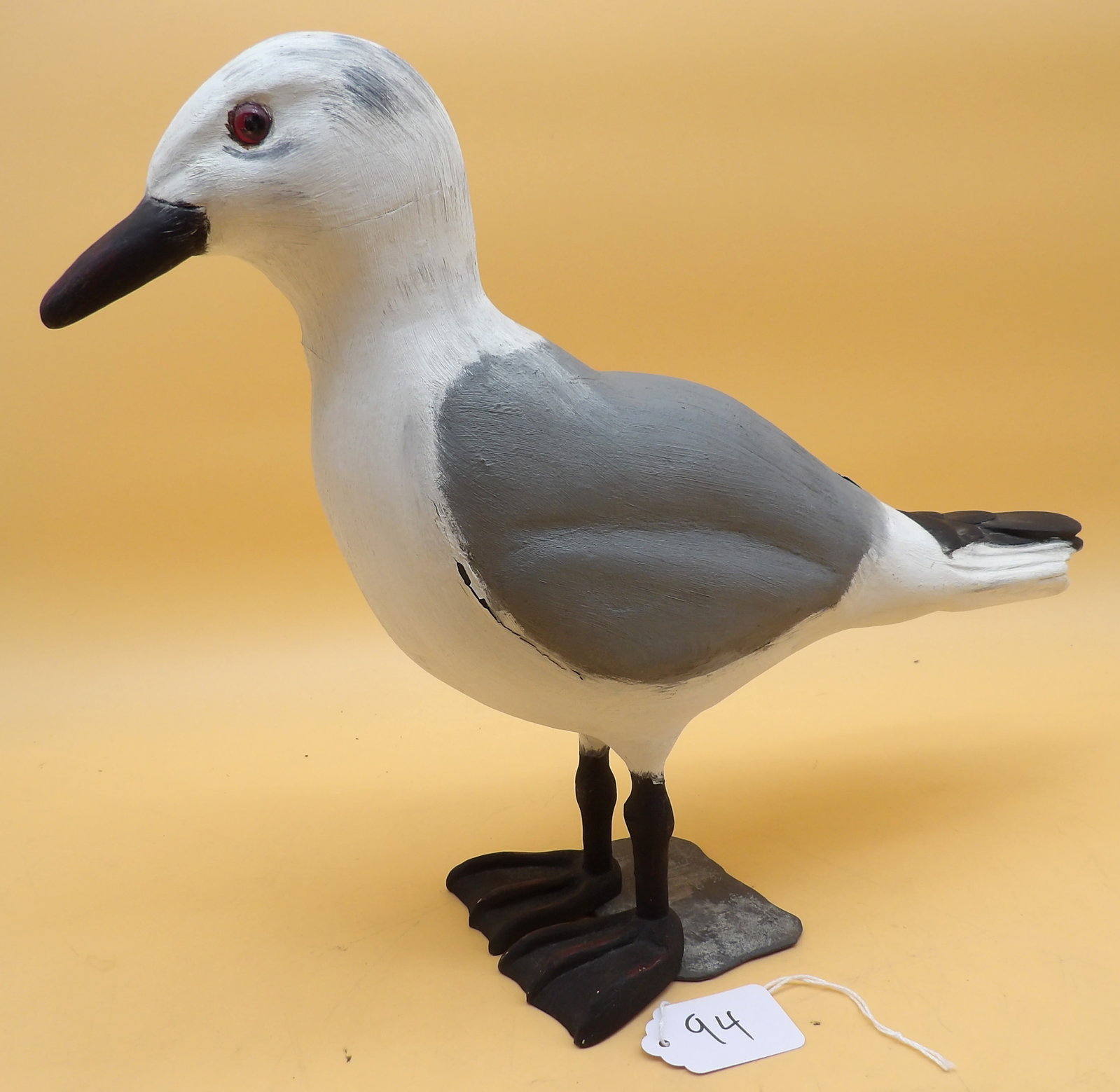 "Seagull" Metzger Carved Wood Figure (1 of 4)