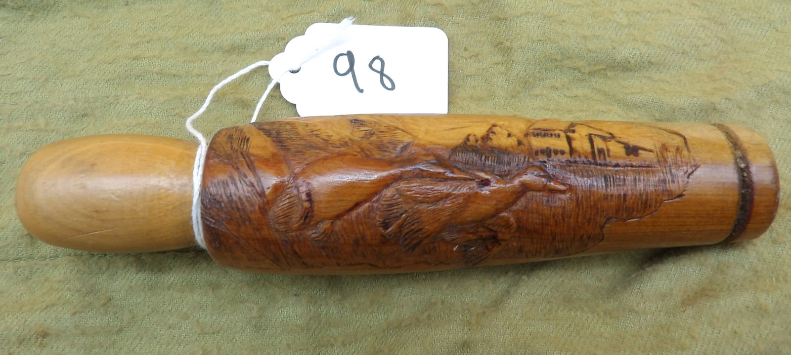 Carved Wood Metzger Duck Call (1 of 3)