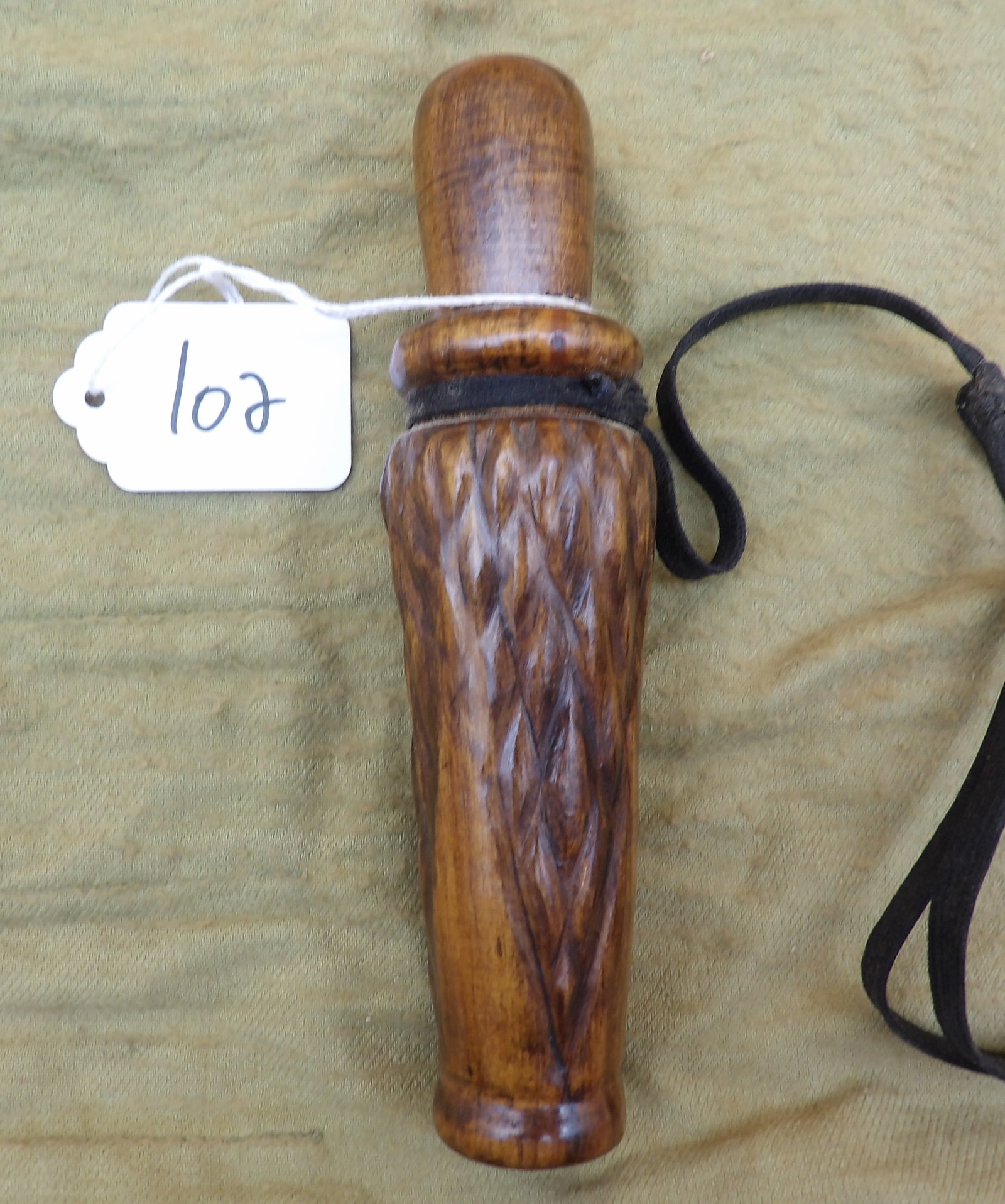 Carved Wood Duck Call (1 of 2)