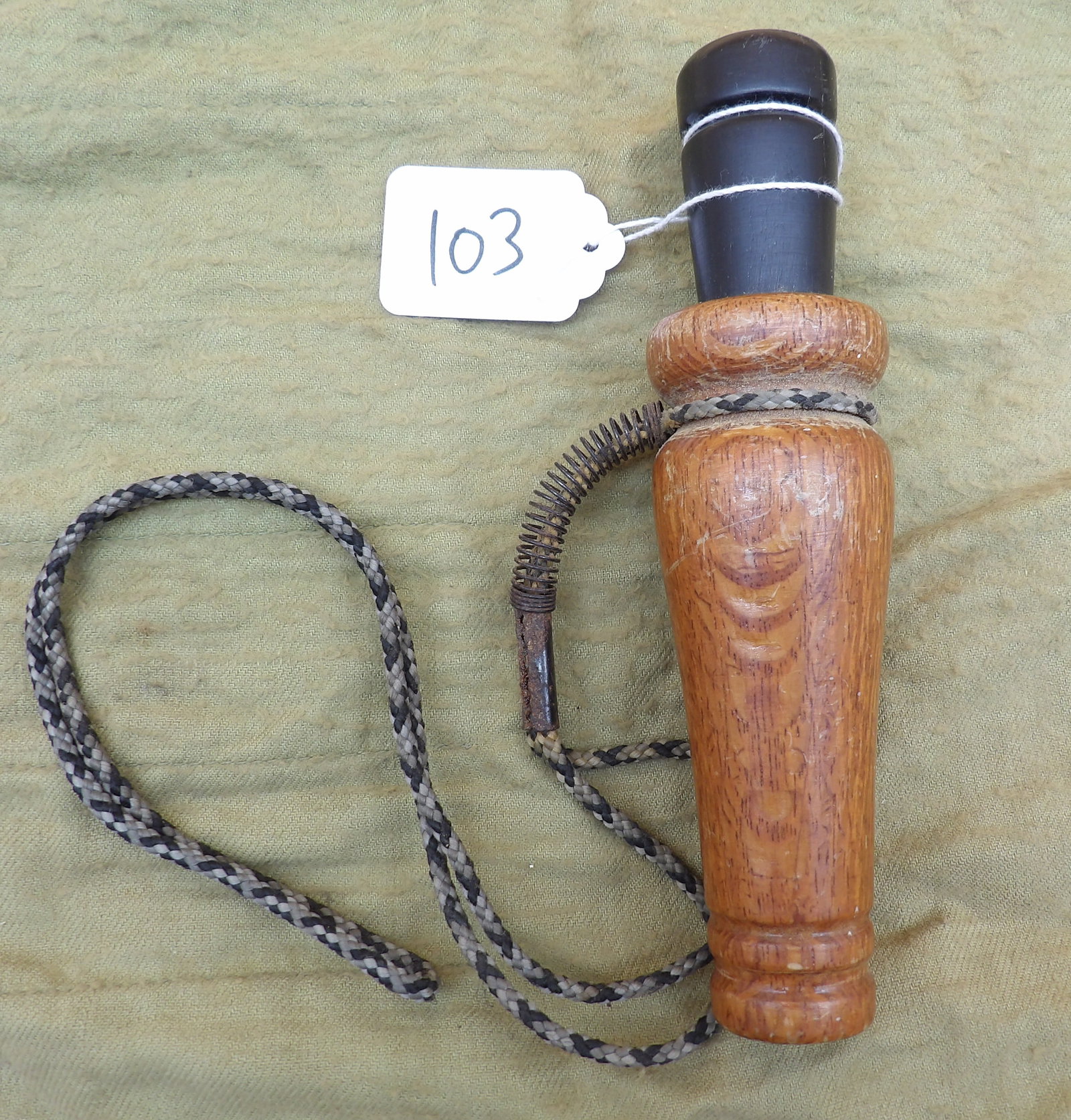 Carved Wood Duck Call (1 of 2)