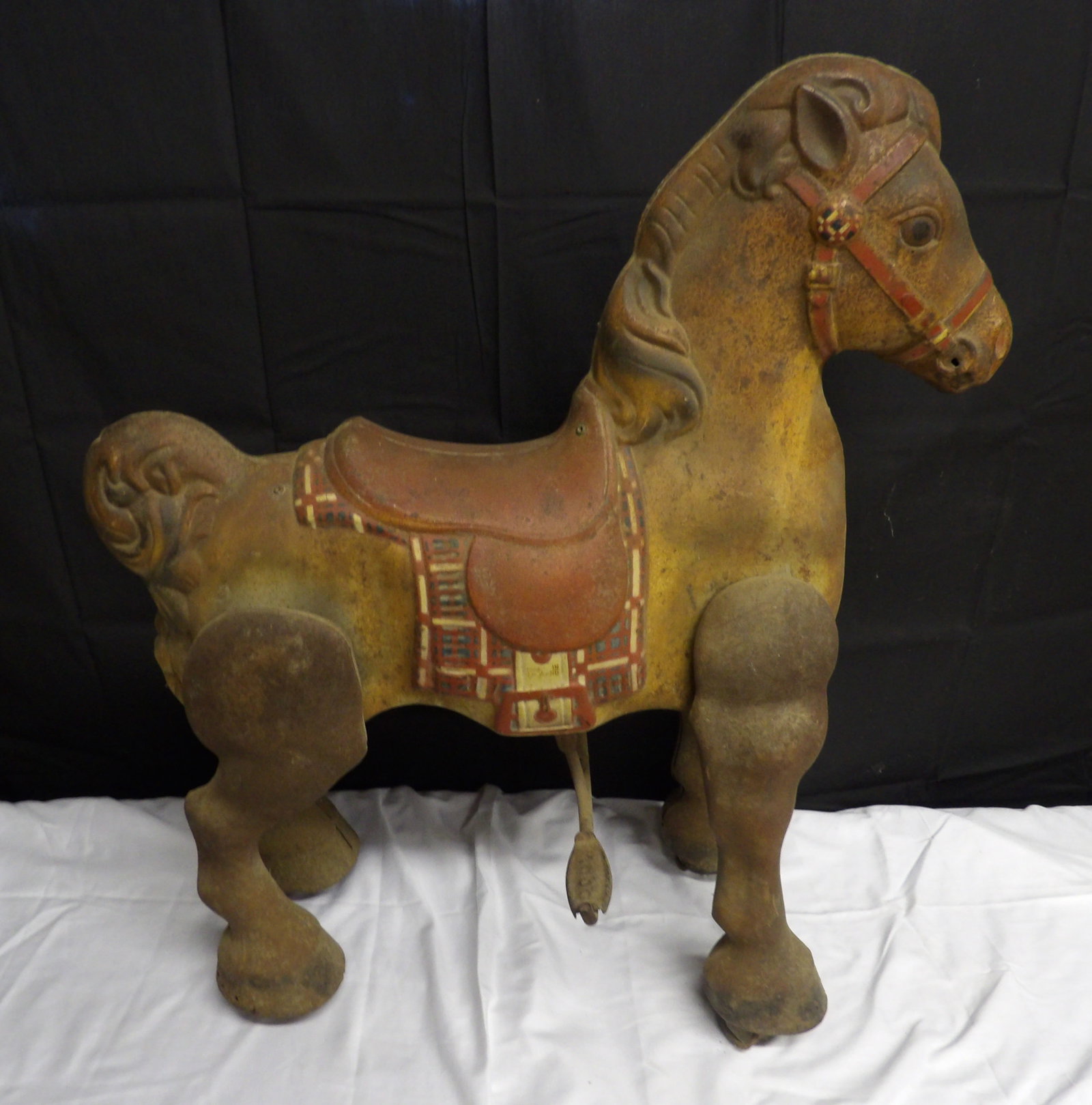 Mobo Children's Metal Ride-On Horse