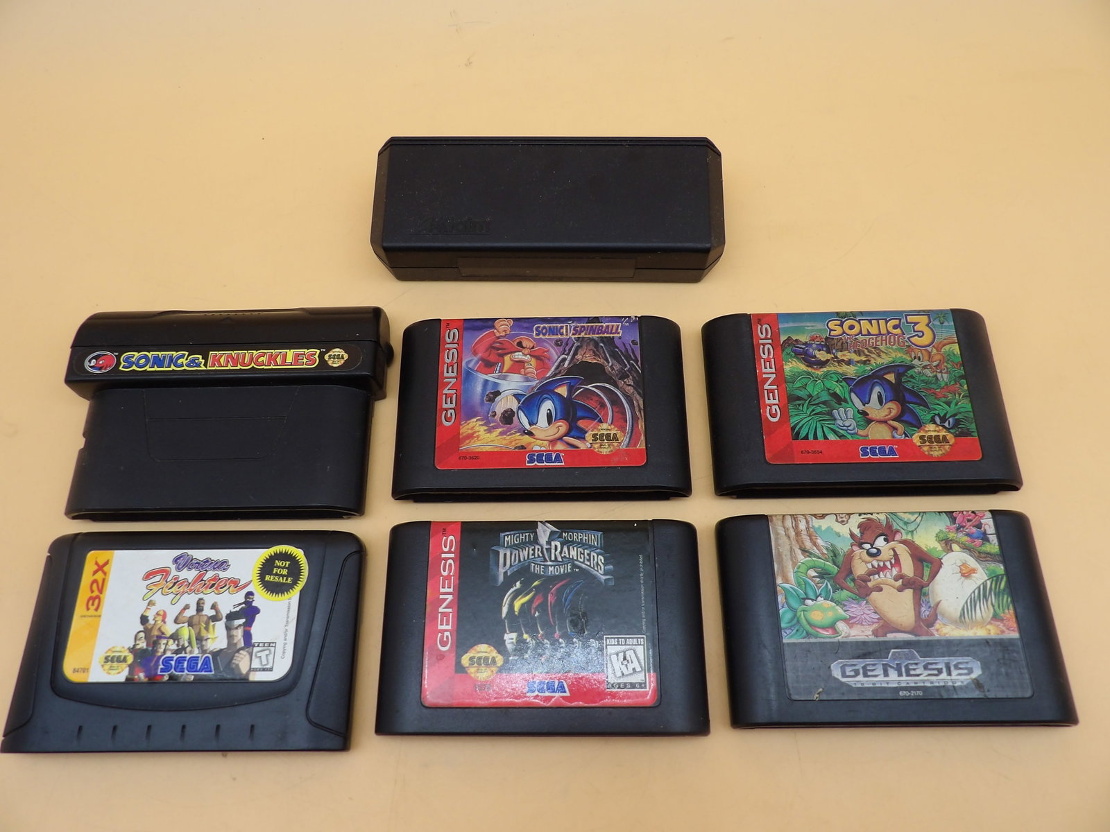 Vintage Sega Genesis Games (7 pcs) (1 of 5)