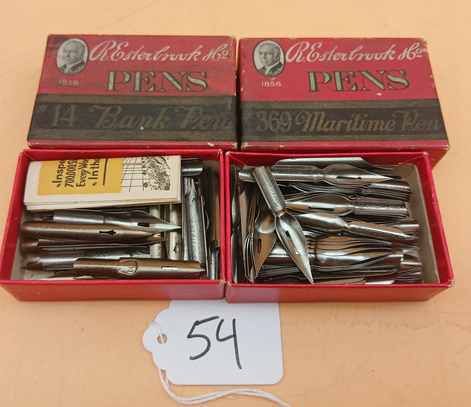 R. Esterbrook Co. Fountain Pen Nibs (2 Boxes) (1 of 2)