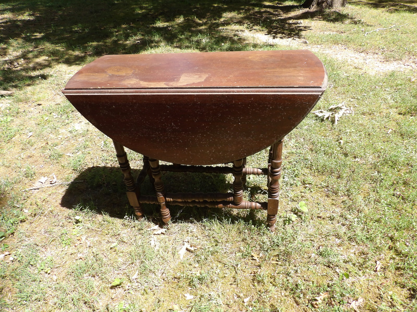 Gate Leg Drop Leaf Table - 3