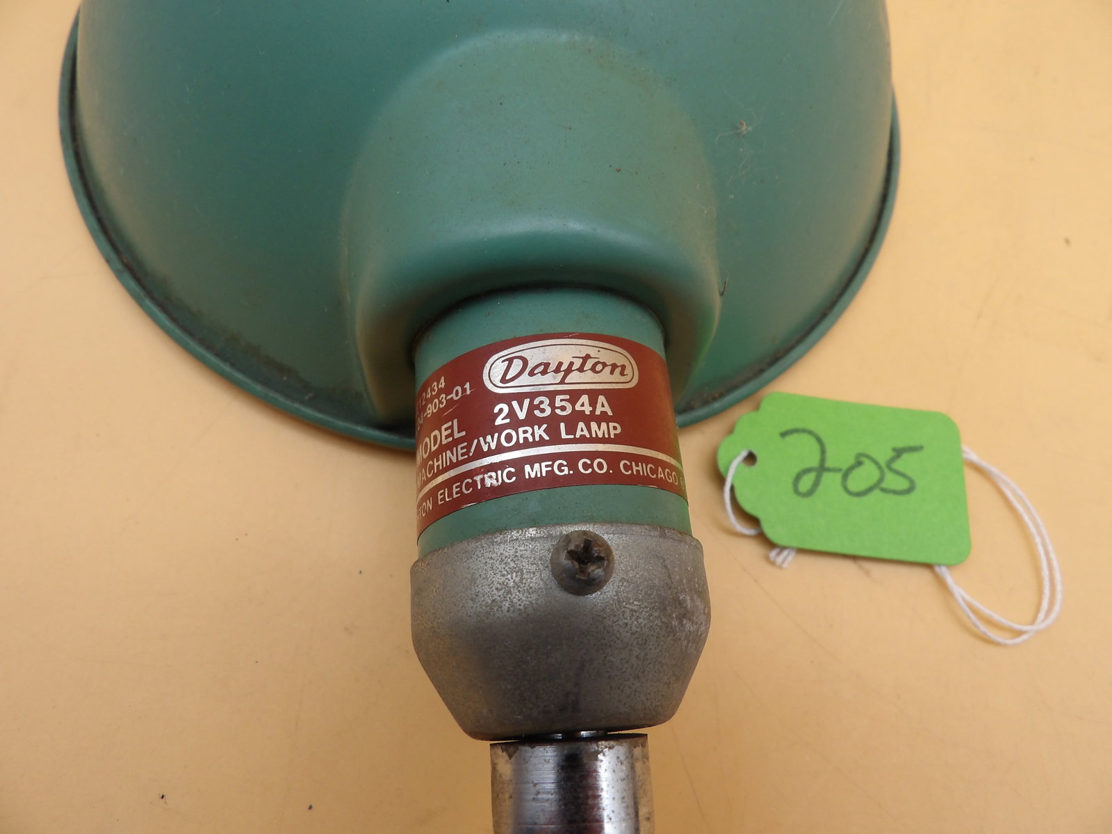 Dayton Machine / Work Lamp - 2