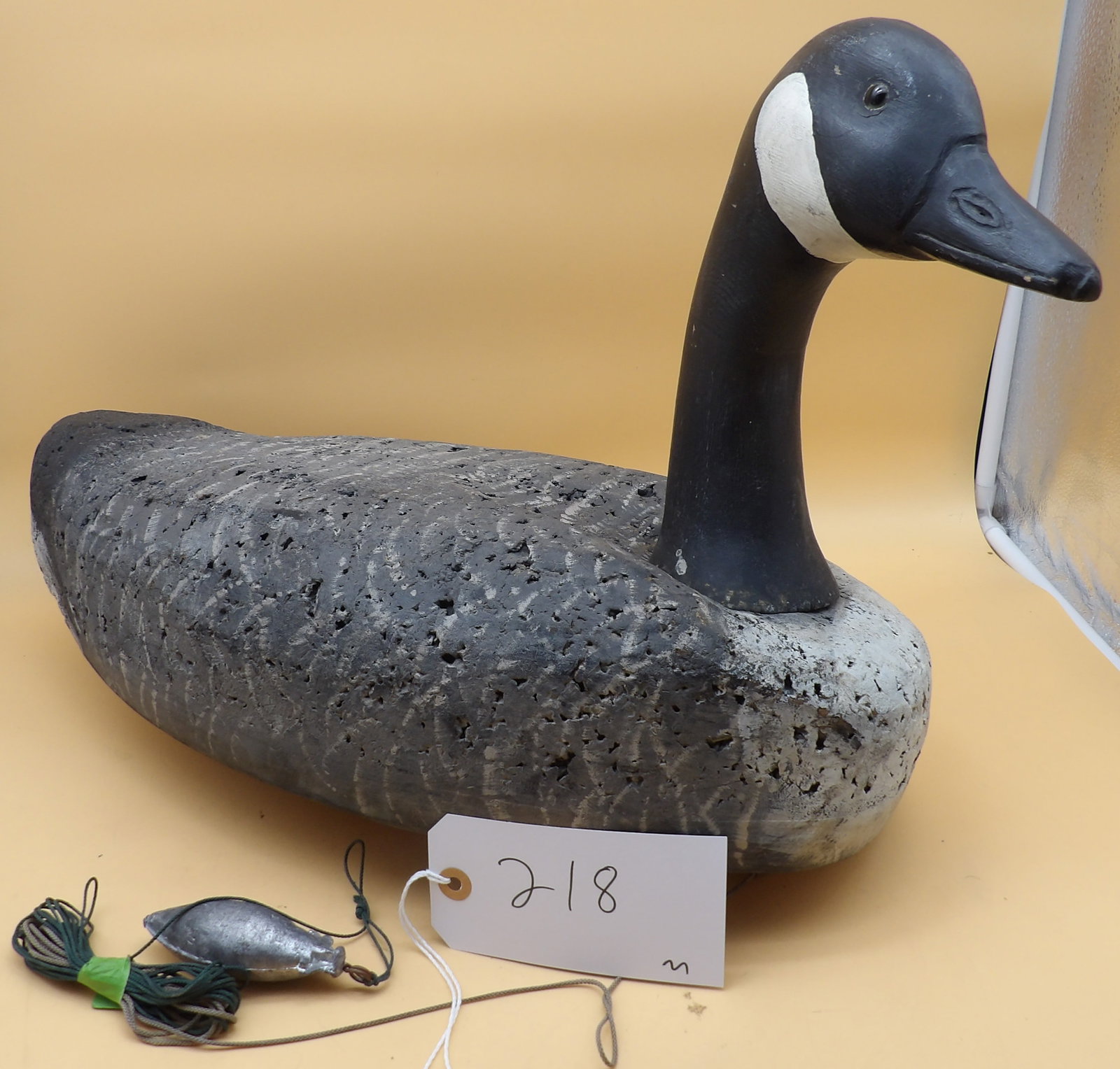 "Canada Goose" Metzger Cork / Wood Decoy (1 of 3)