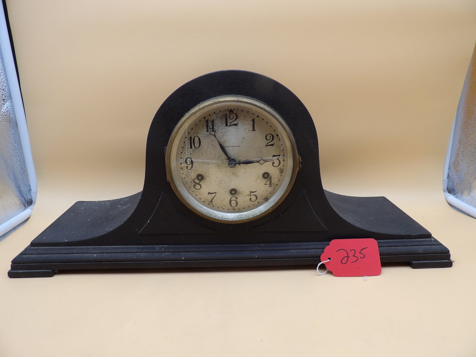 Seth Thomas Tambour Style Mantle Clock (1 of 5)
