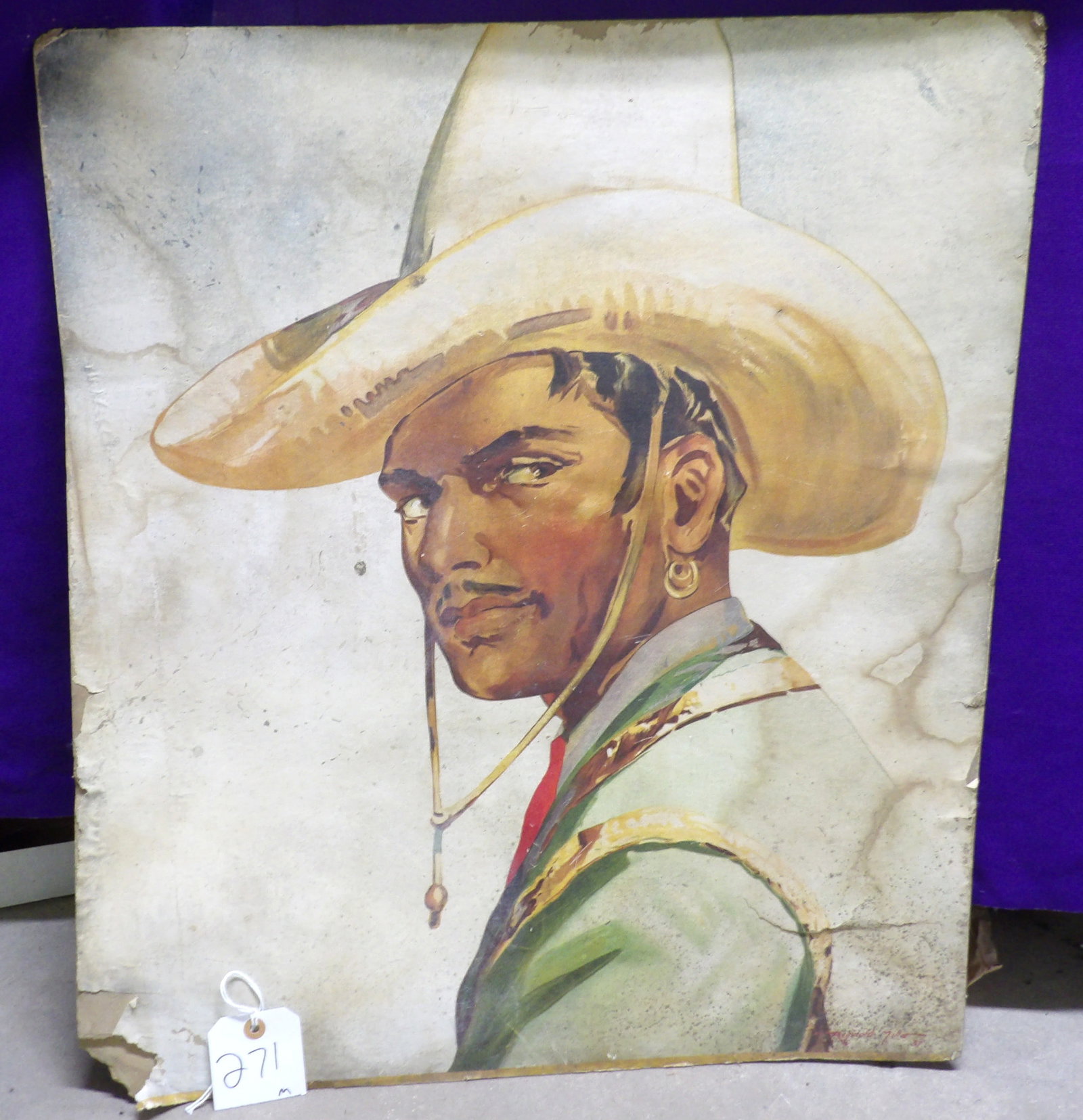 Reginald Mills "Vaquero" Color Print
