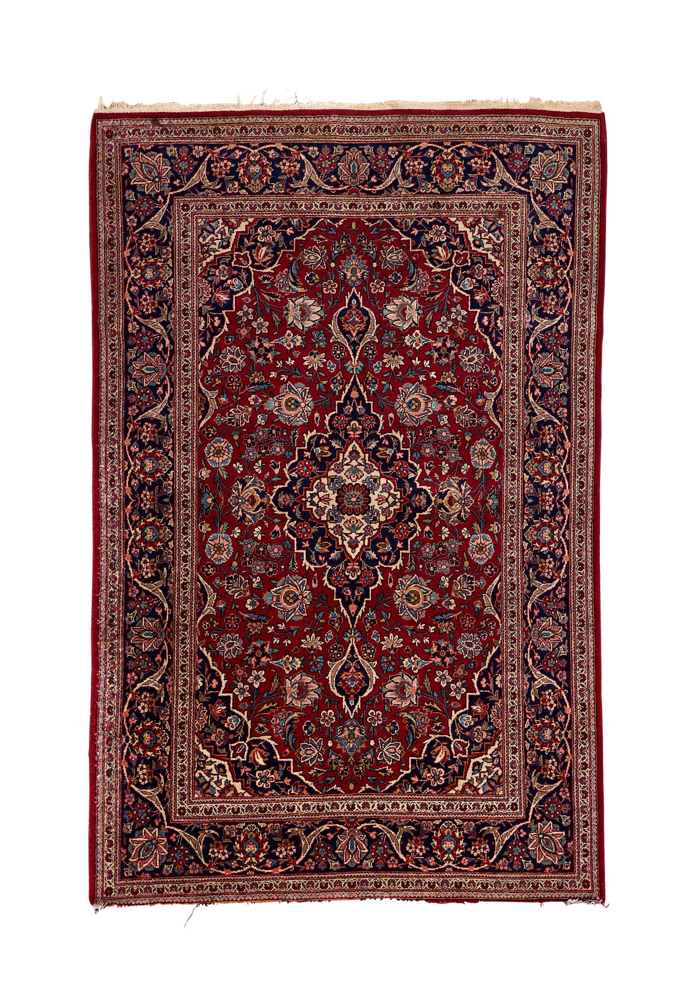 A MID 20TH CENTUY KASHAN CARPET (1 of 6)