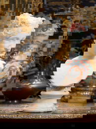 POSSIBLY WORKSHOP OF CANOVA (1757-1822): A 19TH CENTURY MARBLE BUST OF PAULINE BONAPARTE