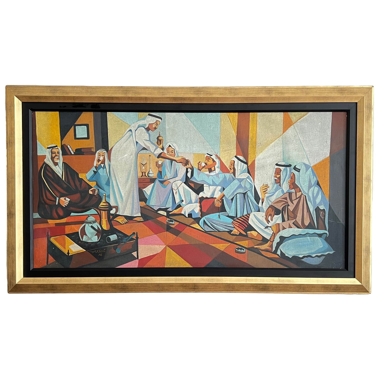 HAFIDH ALDROUBI (IRAQ, 1914-1991): ARABIC MAJLIS (1 of 7)