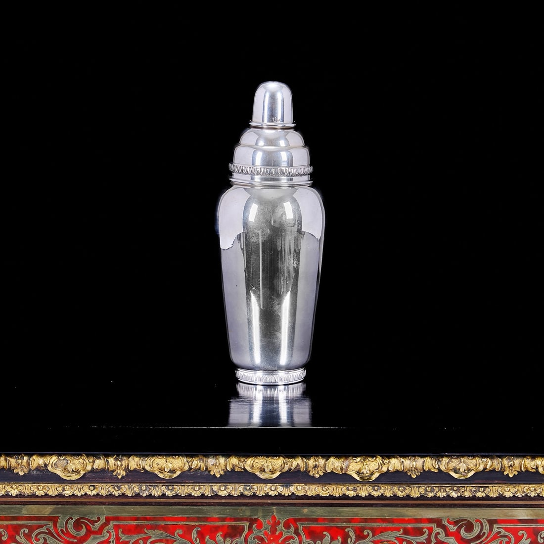 AN ITALIAN SOLID SILVER COCKTAIL SHAKER (1 of 1)