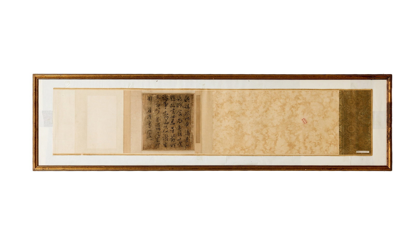 A CHINESE CALLIGRAPHY INK ON PAPER, POSSIBLY SONG OR YUAN DYNASTY (1 of 20)