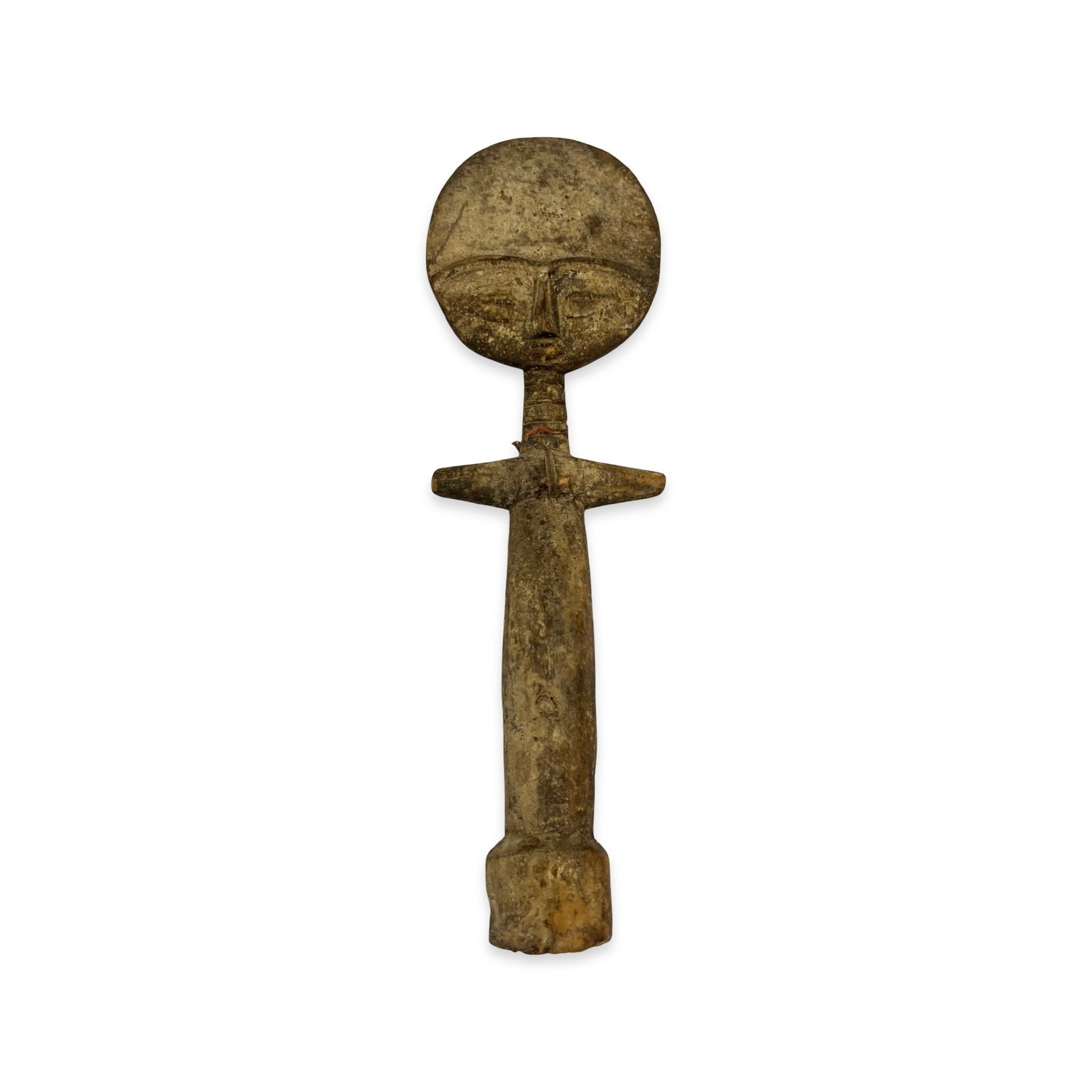 AN AFRICAN ASHANTI WOODEN FIGURE (1 of 4)