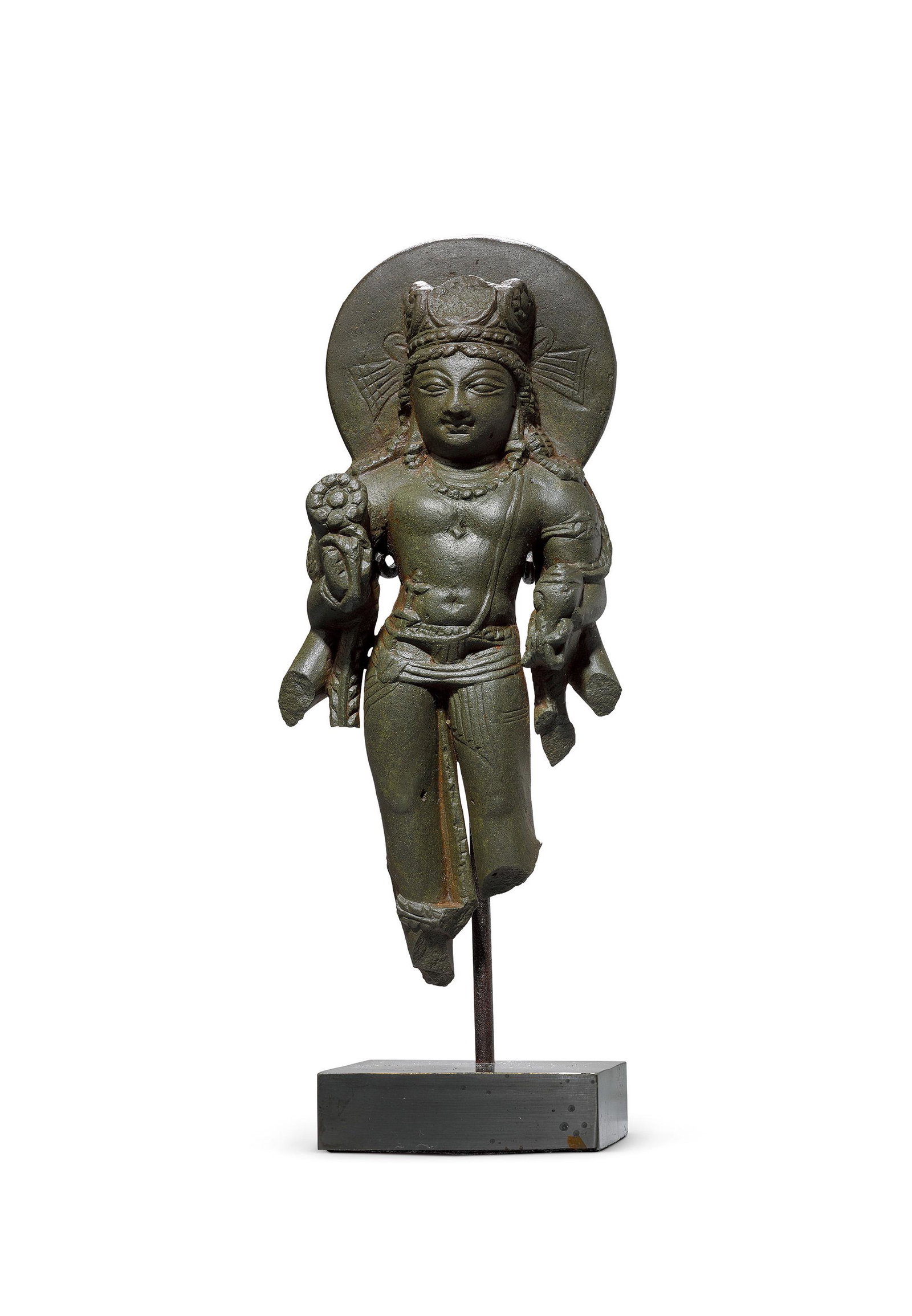 BUDDHA 9th century Kashmir Stone (1 of 1)