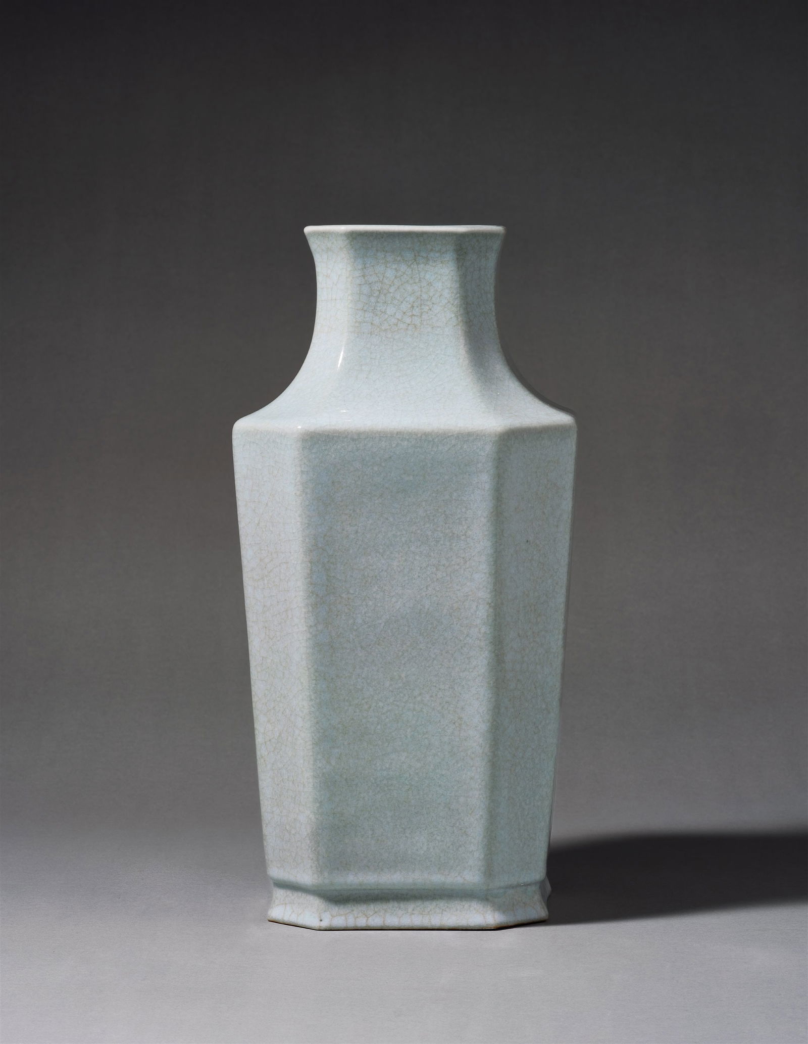 A Ru-Type Octagonal Bottle Vase (1 of 1)