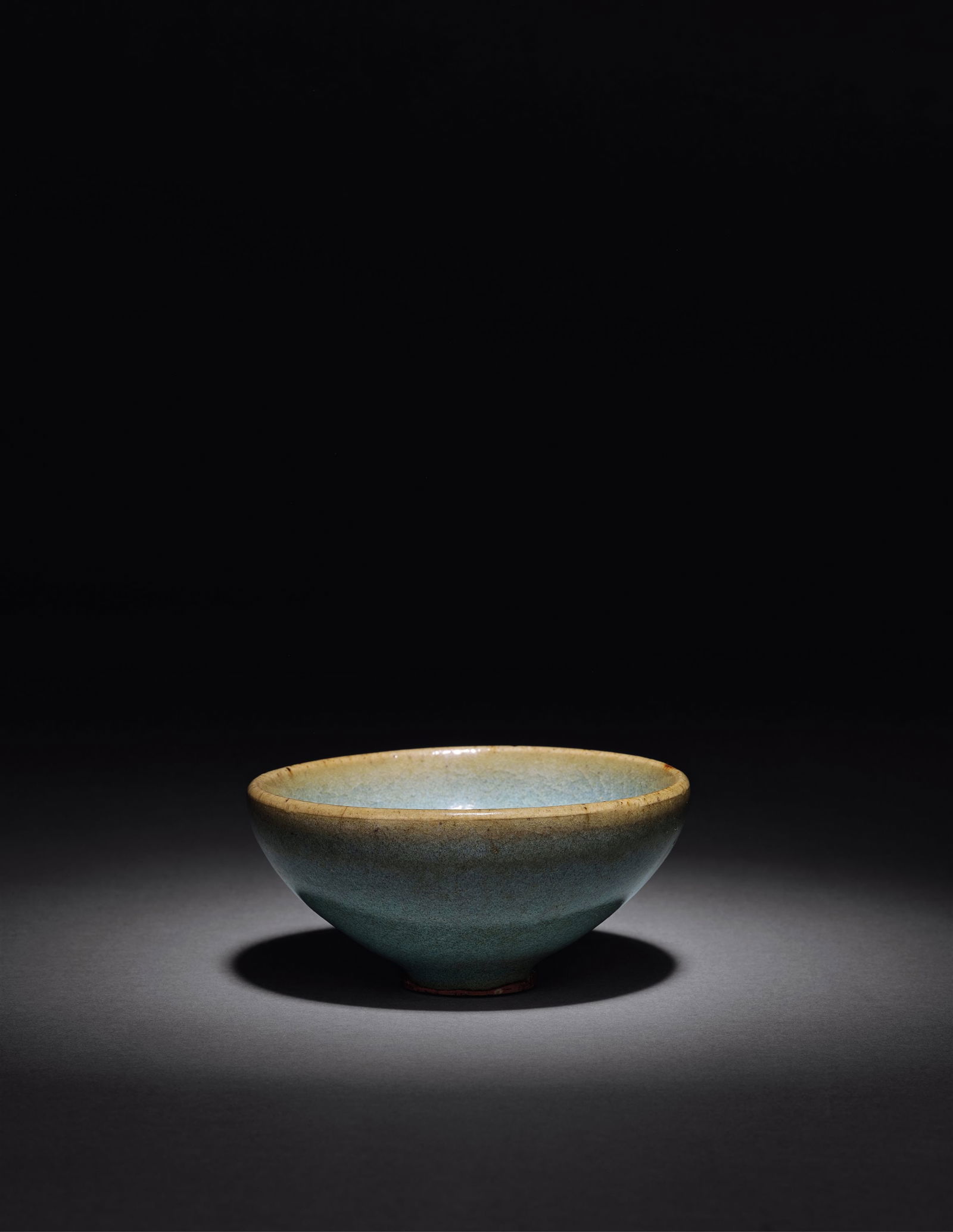 A Jun Kiln Sky Blue Glazed Teabowl (1 of 1)