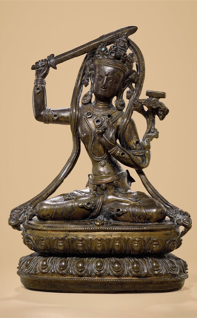 Manjushri: Period of Qianlong, Qing Dynasty