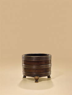Bronze Tripod Censer: Ming Dynasty