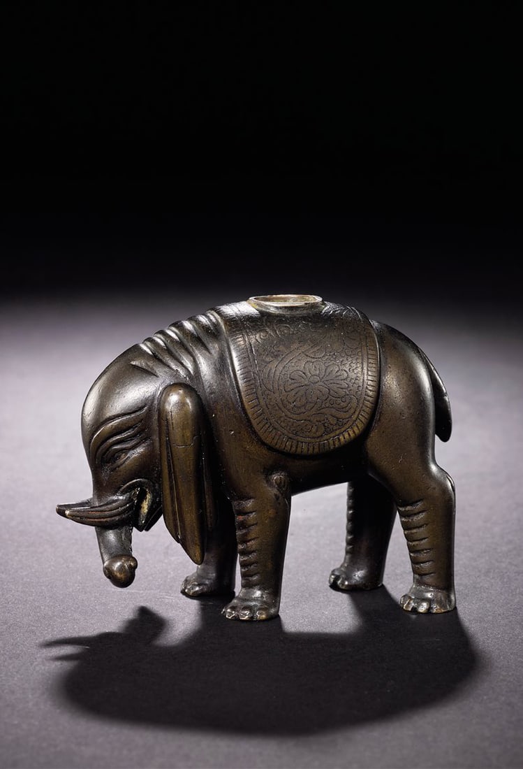 Bronze Elephant: Yuan Dynasty