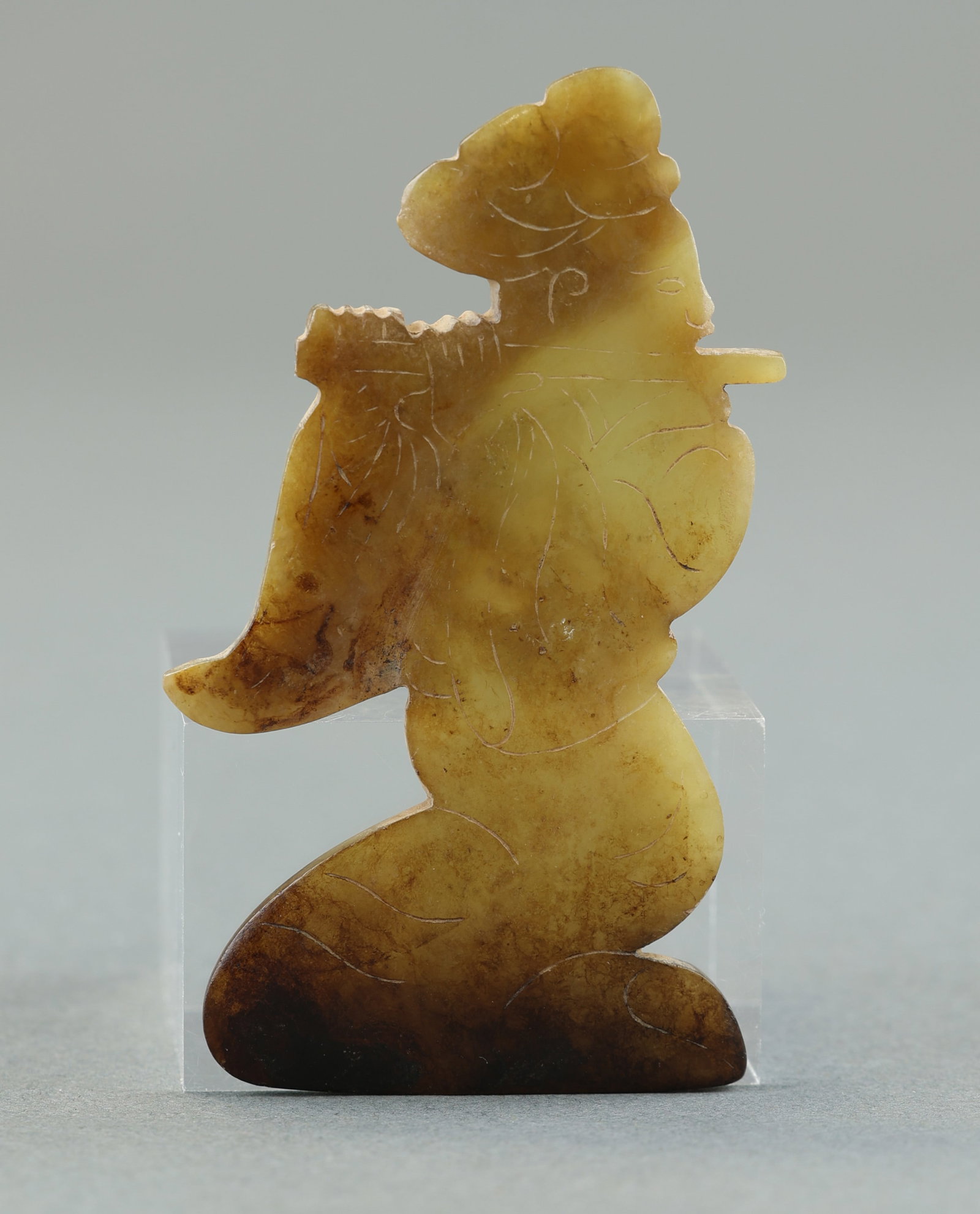 A Chinese Jade figurines, Eastern Han Dynasty (1 of 4)