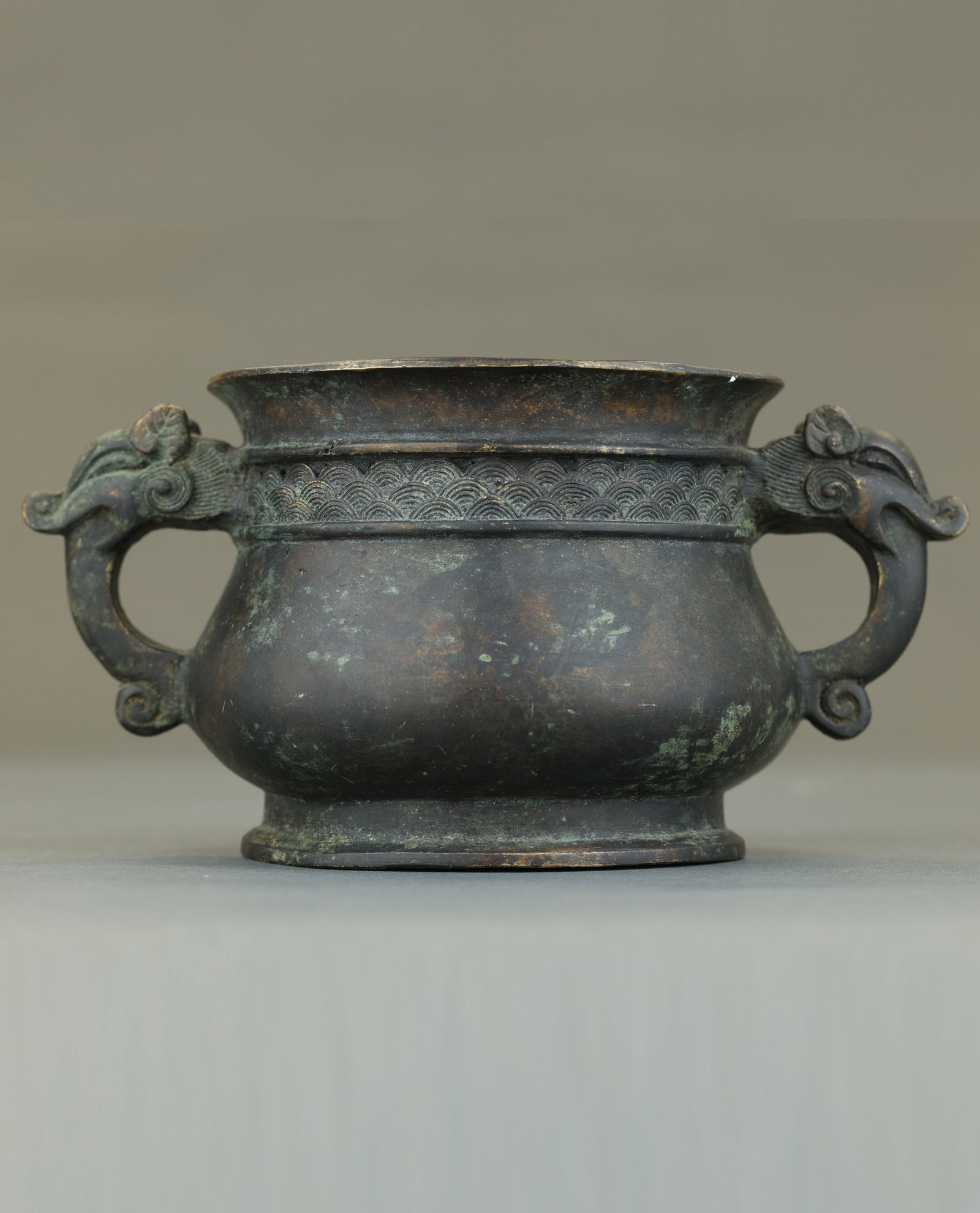 A Chinese Bronze Censer, 17th/18th Century (1 of 5)