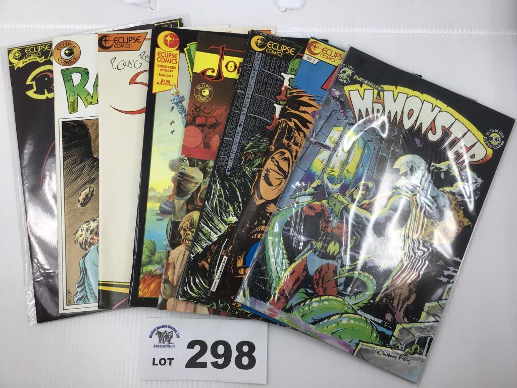 Eclipse Comics - Assortment Mr Monster - Fear Book - Halls Of Horror - Dinosaurs Attack - Salome - (1 of 5)