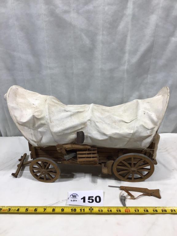 WOODEN COVERED WAGON (1 of 4)