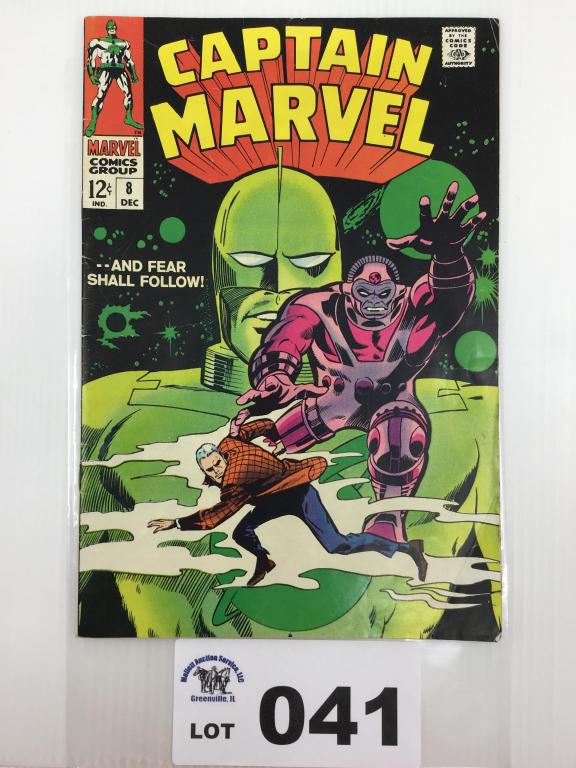 Captain Marvel #8 1968 (1 of 7)