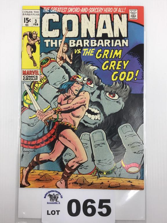 Conan The Barbarian #3 1971 (1 of 7)