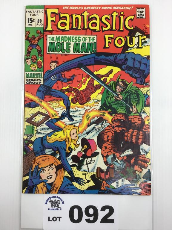 Fantastic Four #89 1969 (1 of 7)
