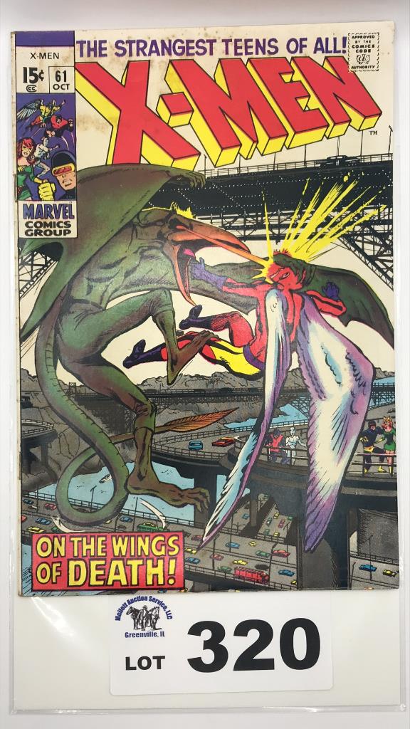 X-Men #61 1969 Dirty cover (1 of 7)