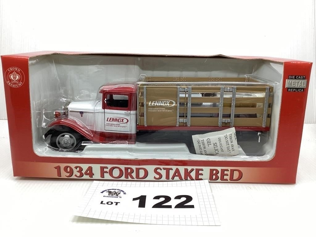 1:24 SCALE LENNOX 1934 FORD STAKE BED (1 of 1)