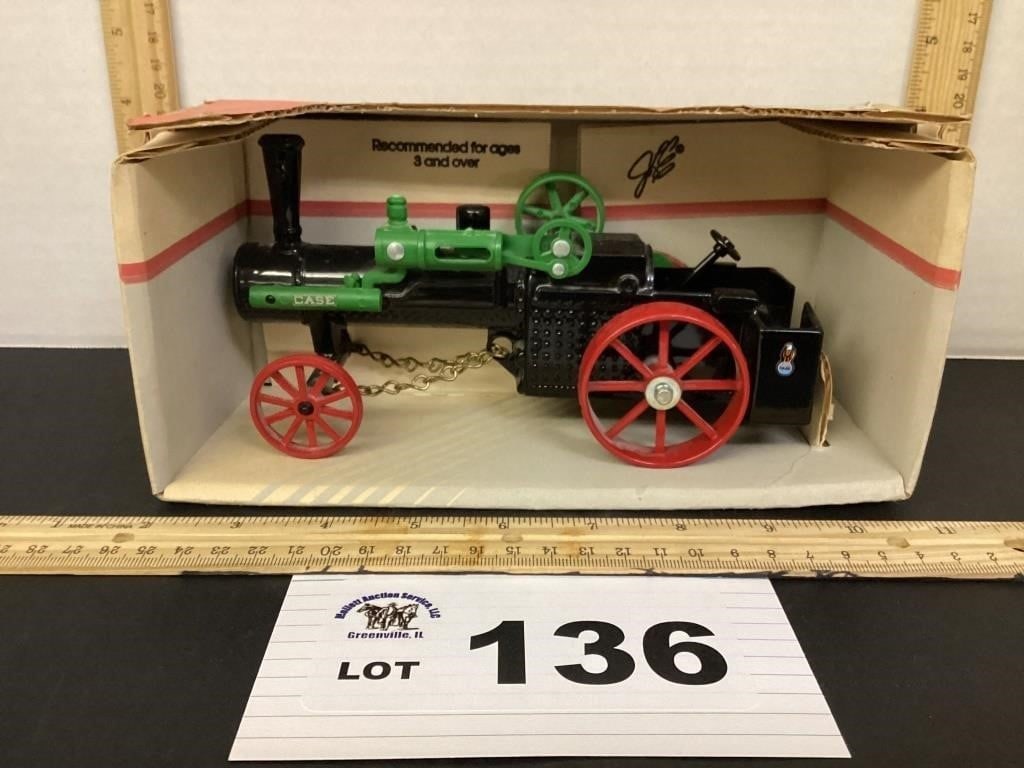 ERTL CASE STEAM ENGINE 1/32 SCALE (1 of 1)