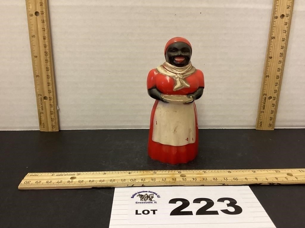 BLACK AMERICANA AUNT JEMIMA SYRUP DISPENSER: BLACK AMERICANA AUNT JEMIMA SYRUP DISPENSER