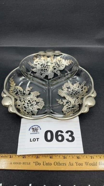 DUNCAN MILLER CANTERBURY DIVIDED DISH: DUNCAN MILLER CANTERBURY DIVIDED DISH