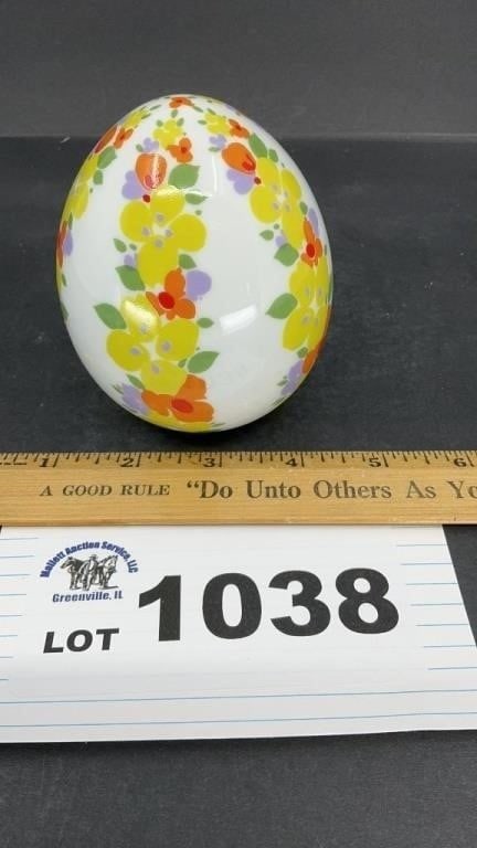 WEST GERMANY LIMITED EDITION FIRST ISSUE EGG: WEST GERMANY LIMITED EDITION FIRST ISSUE EGG