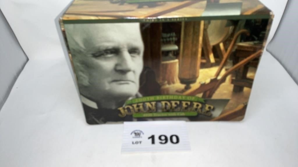 200TH BIRTHDAY JOHN DEERE 4020 TRACTOR WITH CAB: 200TH BIRTHDAY JOHN DEERE 4020 TRACTOR WITH CAB