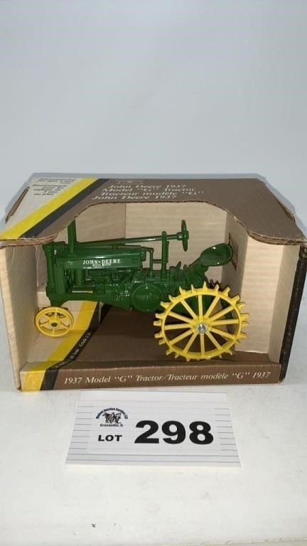 JOHN DEERE 1937 MODEL G TRACTOR: JOHN DEERE 1937 MODEL G TRACTOR