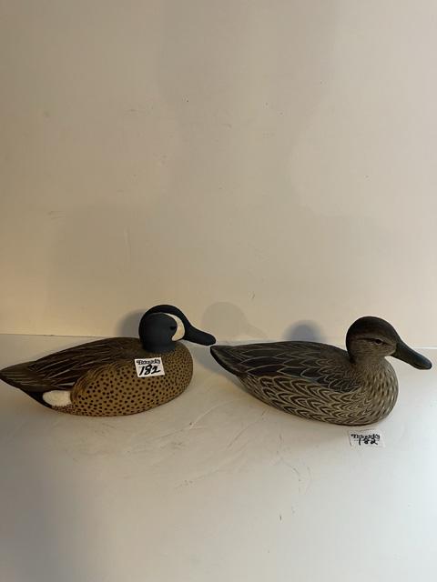 Bill Moore, Moravia, NY Duck Decoys-pr. (1 of 6)